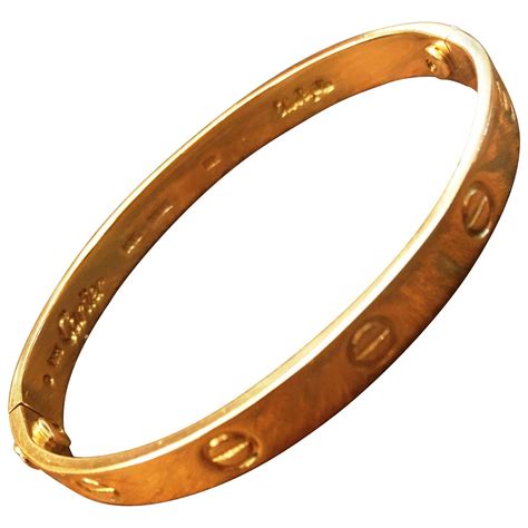 cartier style love bracelet|cartier love bracelet old style.